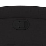Recliner Chair Black Fabric - Extra Image