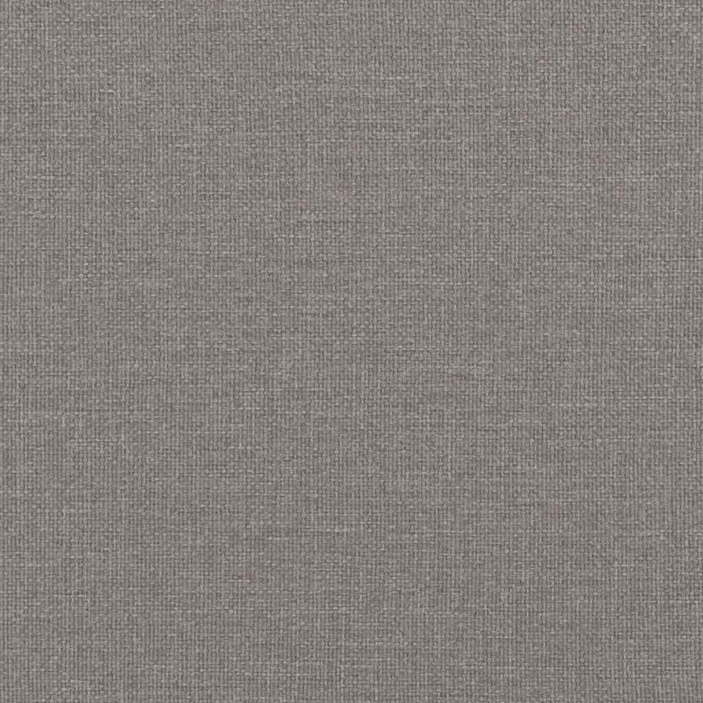 Massage Recliner Chair Taupe Fabric