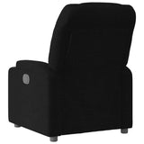 Recliner Chair Black Fabric - 45-Degree Angle