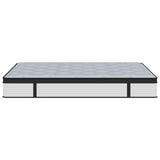 Pocket Spring Mattress Medium 152x203 cm Queen Size - Top-Down View