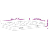 Bonnell Spring Mattress Medium 137x190 cm Double Size - Close-Up Angle