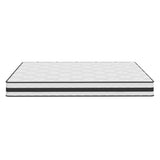 Bonnell Spring Mattress Medium 183x203 cm - Top-Down View