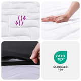 Bonnell Spring Mattress Medium 183x203 cm - Extra Image