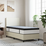 Pocket Spring Mattress Medium 90x190 cm - Front View