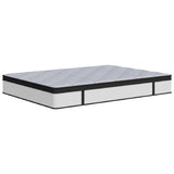 Pocket Spring Mattress Medium 137x190 cm Double Size - Side View