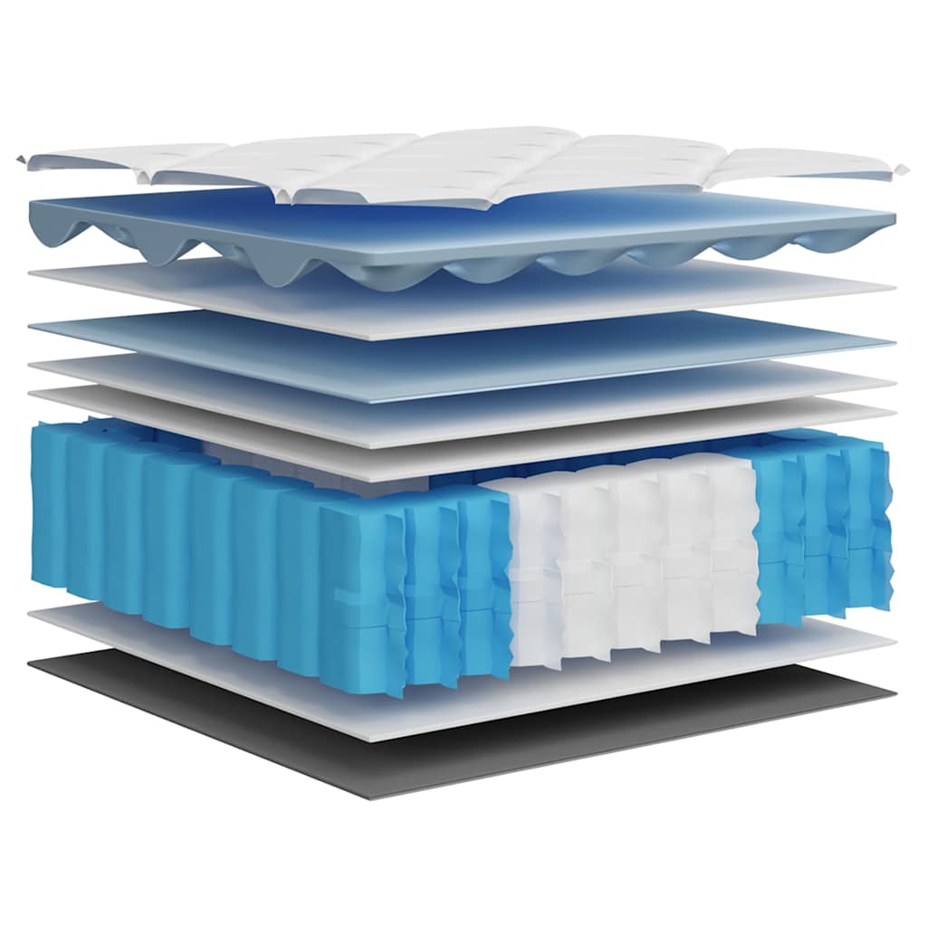 Pocket Spring Mattress Medium Plus 107x203 cm King Single Size