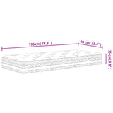 Pocket Spring Mattress Medium 90x190 cm - Extra Image