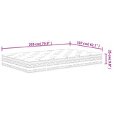 Pocket Spring Mattress Medium 107x203 cm King Single Size