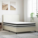 Pocket Spring Mattress Medium 137x190 cm - Front View