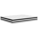 Pocket Spring Mattress Medium 152x203 cm Queen Size - Side View