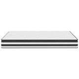 Pocket Spring Mattress Medium 152x203 cm Queen Size - Top-Down View