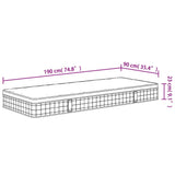 Bonnell Spring Mattress Medium 90x190 cm - Extra Image