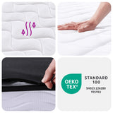 Bonnell Spring Mattress Medium 90x190 cm - Low Angle