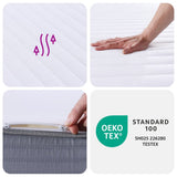 Foam Mattress Medium Soft 90x190 cm