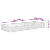 Foam Mattress Medium Soft 90x190 cm - Extra Image