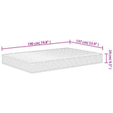 Foam Mattress Medium Soft 137x190 cm - Extra Image