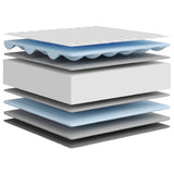 Foam Mattress Medium Soft 152x203 cm Queen Size - Close-Up Angle