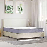 Foam Mattress Medium Soft 183x203 cm King Size - Front View