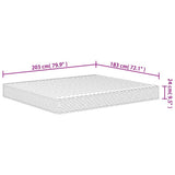Foam Mattress Medium Soft 183x203 cm King Size