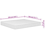 Foam Mattress Medium Soft 183x203 cm King Size - Extra Image