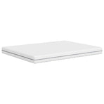 Foam Mattress Medium Soft 152x203 cm Queen Size