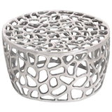 Coffee Table Silver ?5x31 cm Aluminium