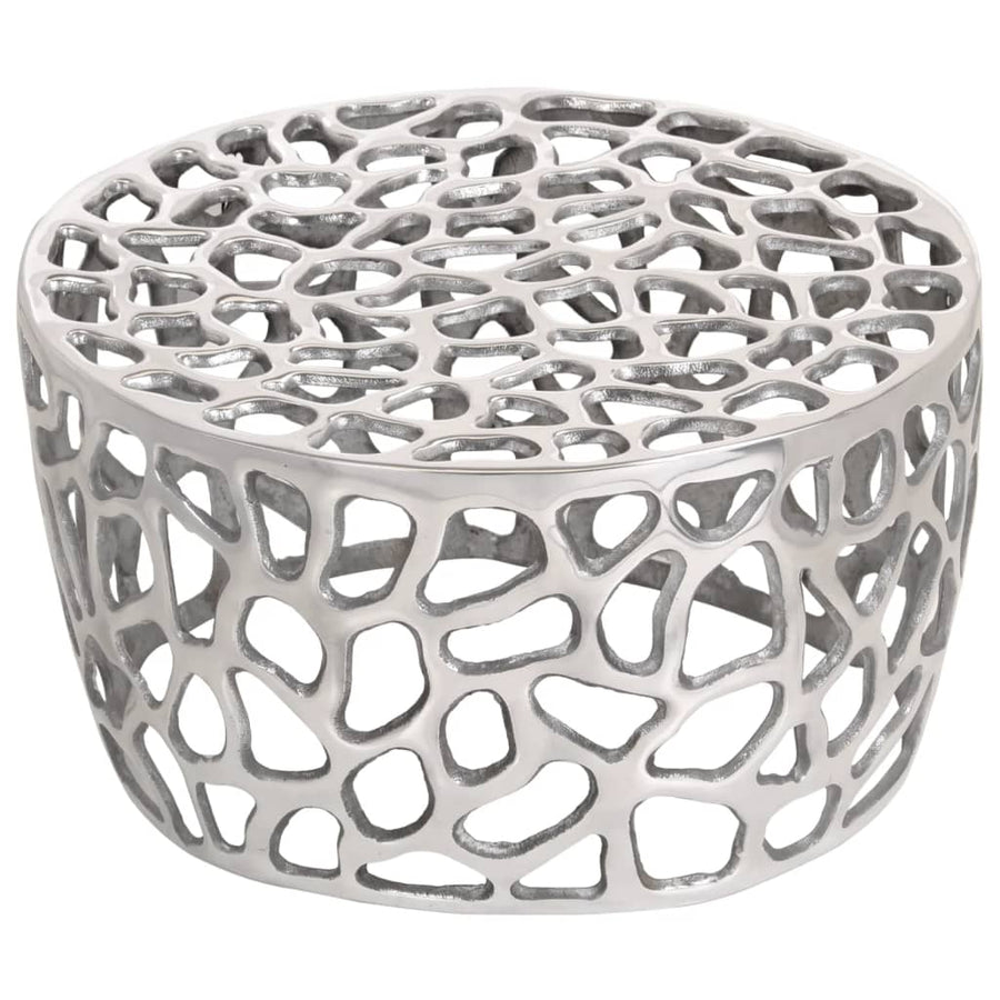 Coffee Table Silver ?5x31 cm Aluminium