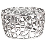 Coffee Table Silver ?5x31 cm Aluminium