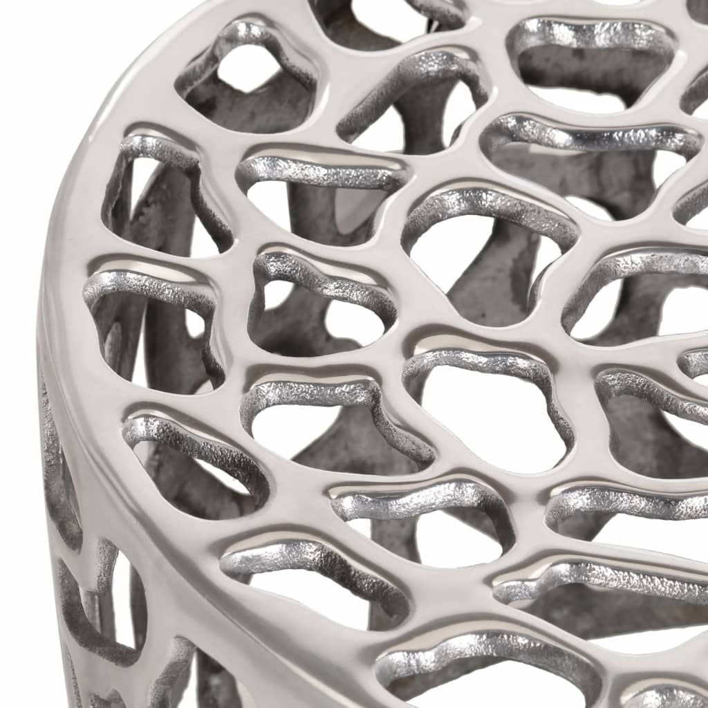 Coffee Table Silver ?5x31 cm Aluminium