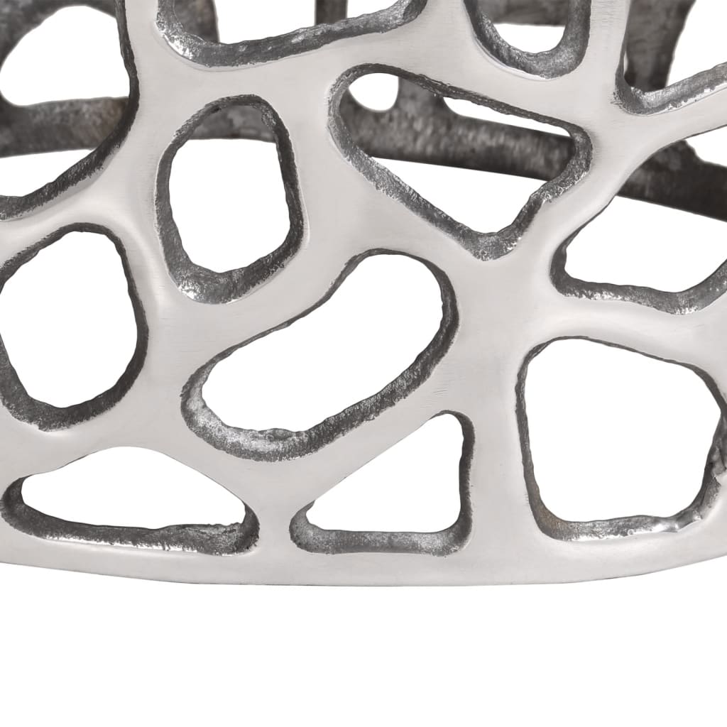 Coffee Table Silver ?5x31 cm Aluminium