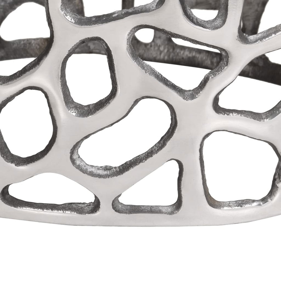 Coffee Table Silver ?5x31 cm Aluminium