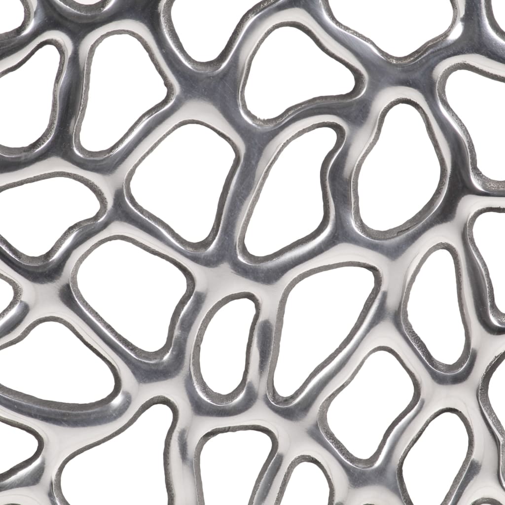 Coffee Table Silver ?5x31 cm Aluminium