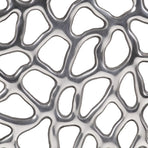 Coffee Table Silver ?5x31 cm Aluminium