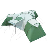 Family Tent Dome 12-Person Green Waterproof - Extra Image