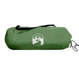 Camping Tent 2-Person Green Waterproof - Low Angle
