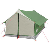 Camping Tent 2-Person Green Waterproof - Rear View