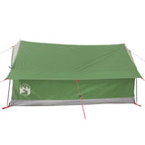 Camping Tent 2-Person Green Waterproof