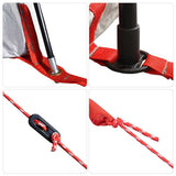 Camping Tent 2-Person Green Waterproof - Extra Image