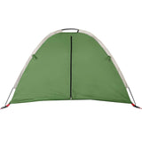 Storage Tent 9 Compartments Green Waterproof - Rear View