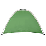 Storage Tent 9 Compartments Green Waterproof - Low Angle