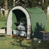 Storage Tent Green Waterproof - Side View