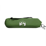 Storage Tent Green Waterproof - Low Angle