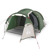 Camping Tent Tunnel 2-Person Green Waterproof - Front View