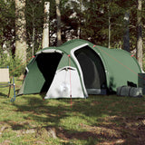 Camping Tent Tunnel 2-Person Green Waterproof - Side View