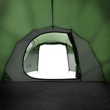 Camping Tent Tunnel 3-Person Green Waterproof