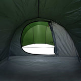 Camping Tent Tunnel 4-Person Green Waterproof - Extra Image