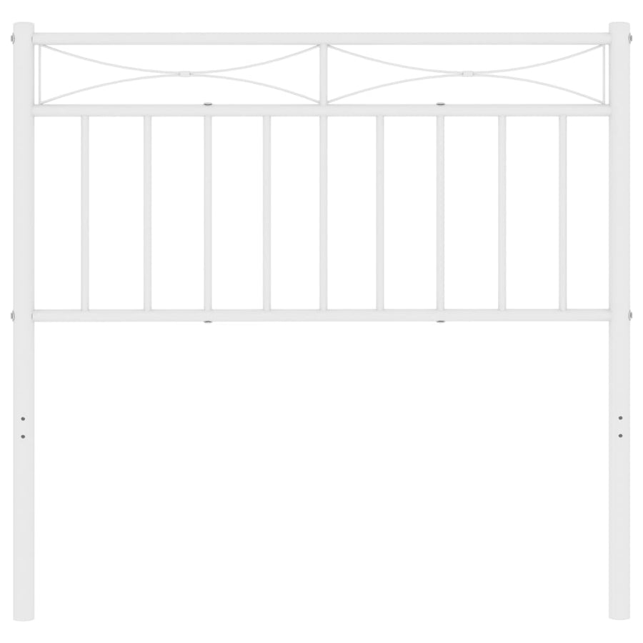 Metal Replace Headboard White 90 cm