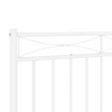 Metal Replace Headboard White 90 cm