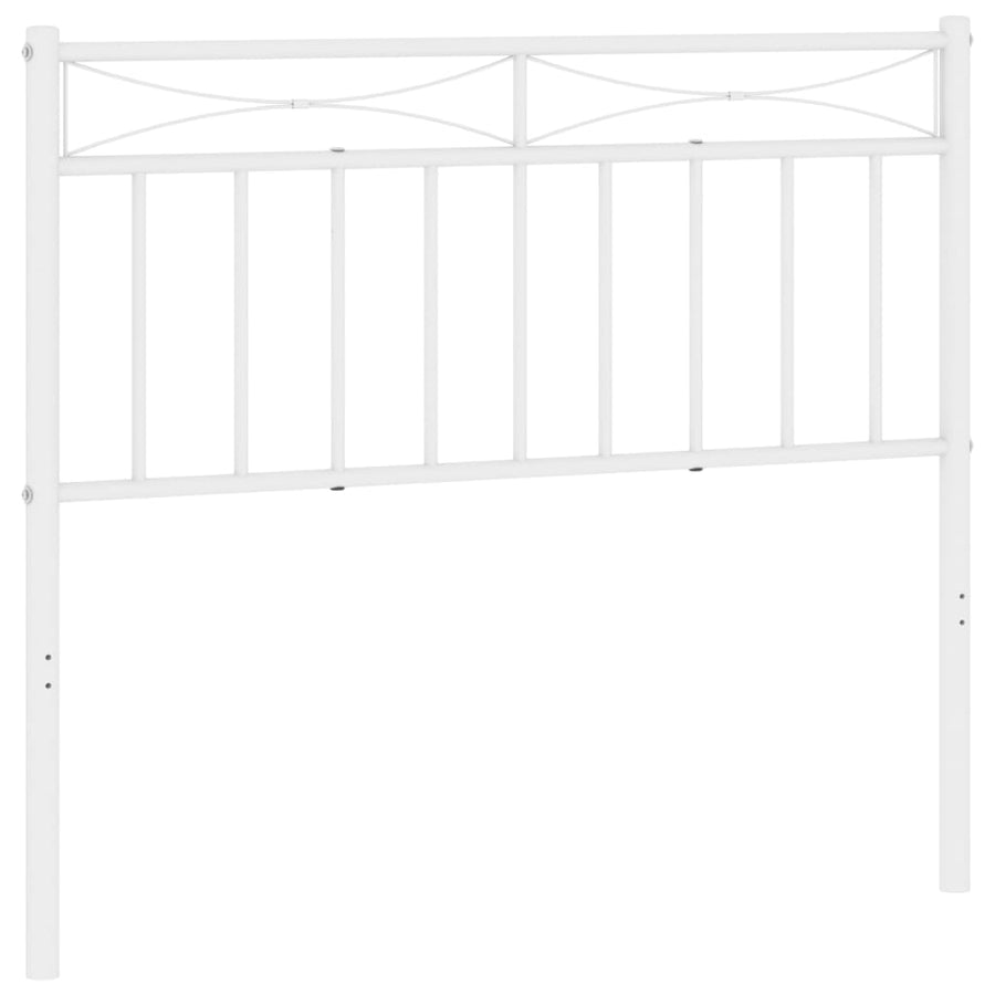 Metal Replace Headboard White 107 cm