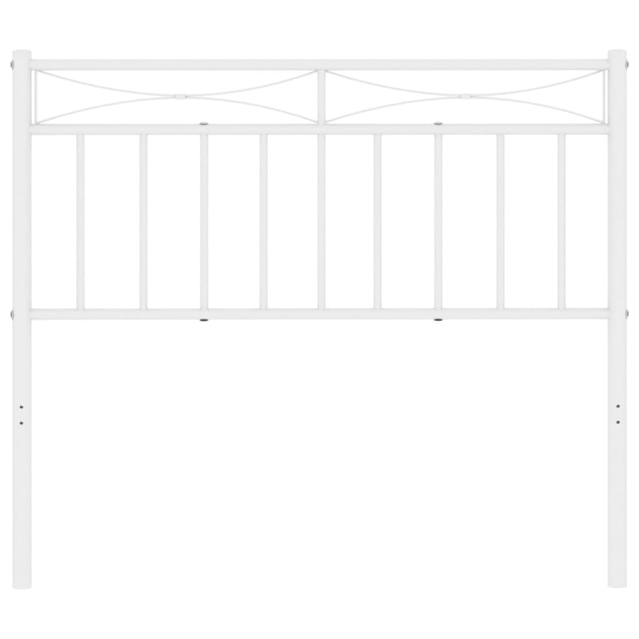 Metal Replace Headboard White 107 cm